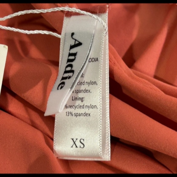 Andie Swim The Riviera One Piece Swimsuit Punch Pink Size XS - NWT - Picture 11 of 15